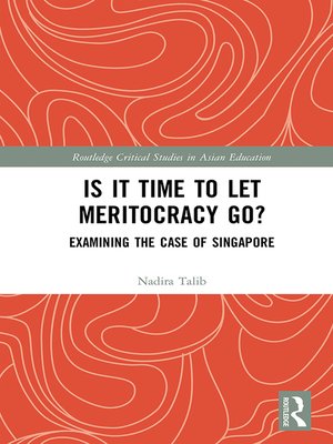 cover image of Is It Time to Let Meritocracy Go?